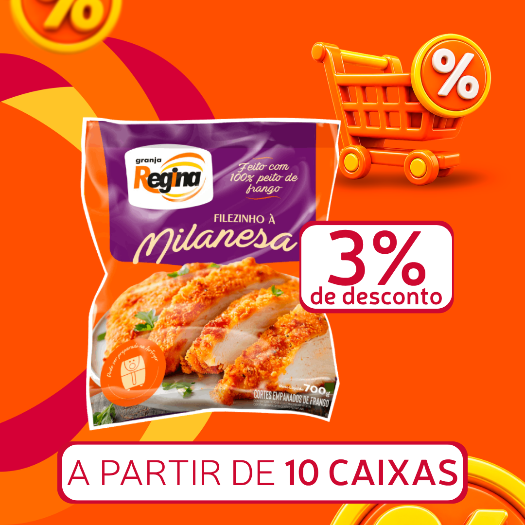 Filezinho Milanesa Cong 700g - Granja Regina